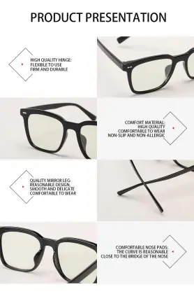 Anti Eyeglasses Optical Frame Computer Blue Light Blocking Glasses2022