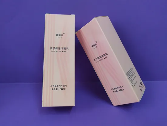 Custom Printed Cosmetic Packaging Paper Box