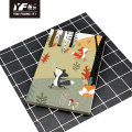 Animal friend soft cover glue notebook