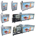 Commerciële roestvrijstalen gelato maker ijspoliemachine