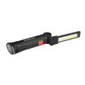 Rechargeable foldable inspection light with magnetic base