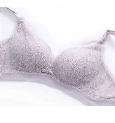 High Quality Bra Lace Pregnant Women Anti Sagging Breastfeeding Gather Nursing Bra Maternity Bra