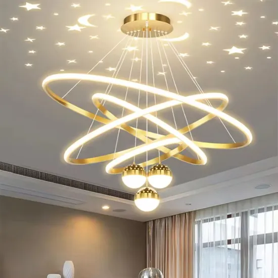 Modern Nordic Luxury Crystal Chandelier Pendant Light