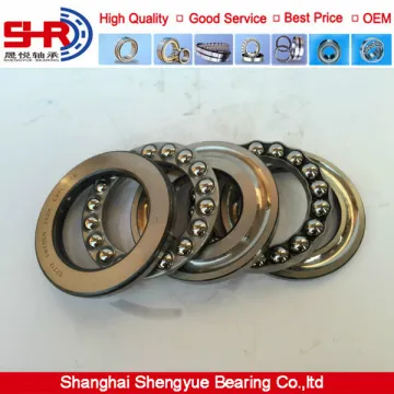 52212 Bearing 50x95x46 mm Double Direction Thrust Ball Bearing