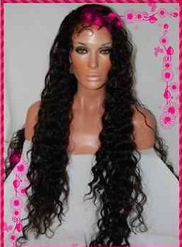 Long Hair Remy Indian Virgin Hair Full Lace Wigs