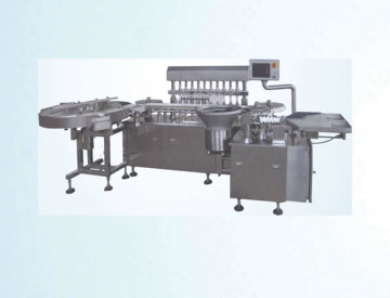 Automatic Antibiotic/Penicillin Bottle/Vial Liquid Filling, Stopper, Capping/Sealing Machine/Monoblock Machine