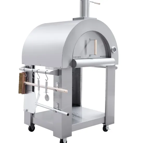 Outdoor Multi-Fuel Gas fire Wood Fired portable propane Pizza Oven cook