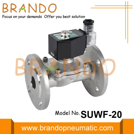 3/4'' Flanged Stainless Steel 304 Water Solenoid Valve