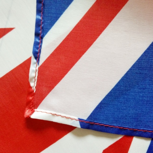Silk printing polyester UK national hand banner 30*45CM
