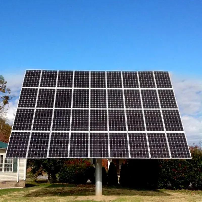Solar Panel Flat Roof Dual Axis Tracking System 12kW
