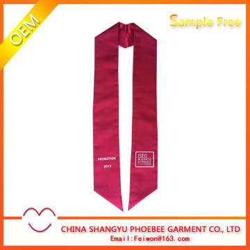 Printed Red Graduation Stole