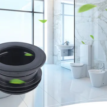 Anti Leakage Accessory Toilet Flange Drain Pipe Donut Easy Installation Replacement Sealing Ring Odor Resistant Durable Bowl