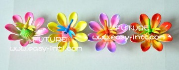 5" Lotus with different incents Fridge Magnet