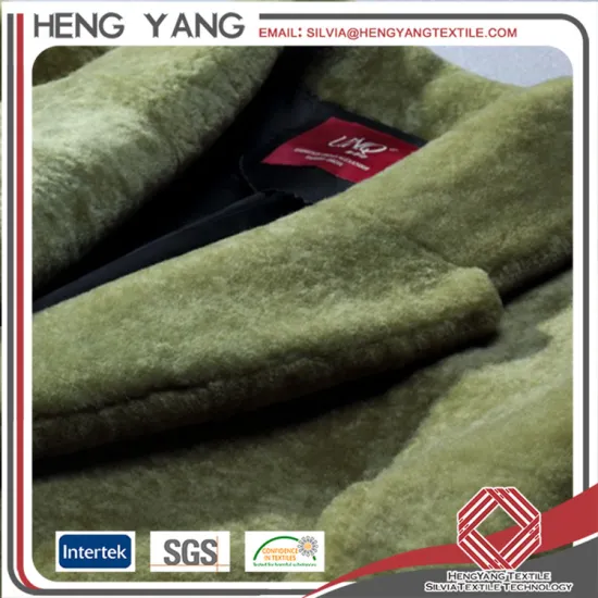 Quality Primacy Australian Sheep Fur Plate Coat Lamb Shearling Fabric