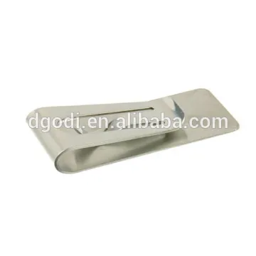 custom made stainless steel pocket cash money clip