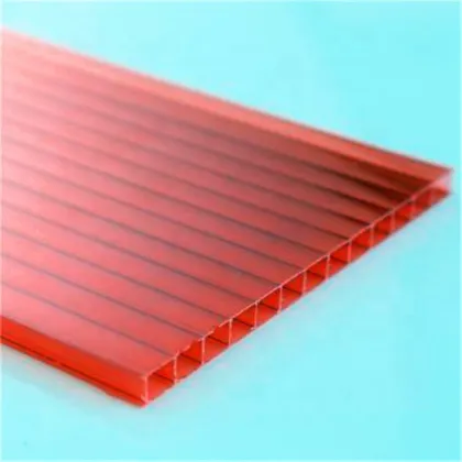 wo layers polycarbonate pc hollow sheet
