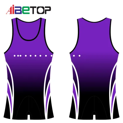 Men's Gymnastics Leotard with High Performance Fabric