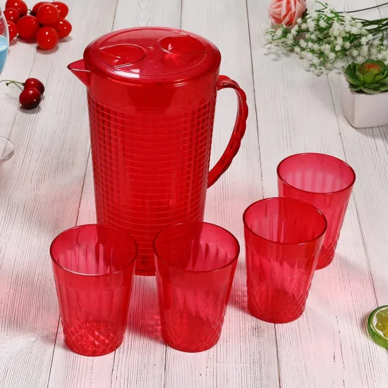 Bright Color 1+4 Plastic Jug Set