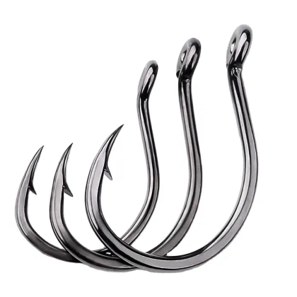 Factory OEM&ODM High Carbon Steel Fishing Hooks - Single Carp Fishing Hooks with Ring Model
