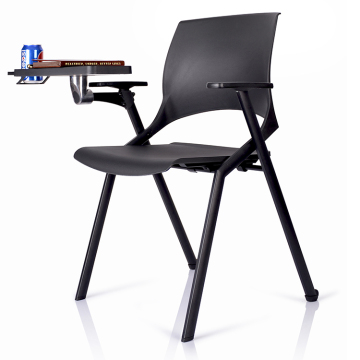Hot Selling Stackable Conference Chair met schrijfbord voor kantoor, klaslokaal en training