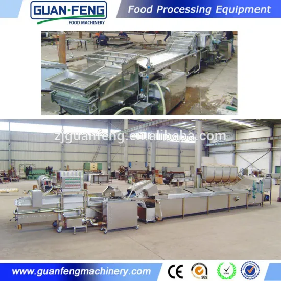 Asparagus Pretreatment Line For Quick Freeze