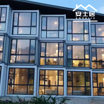 Luxury Glass Facade Modular Home Unit
