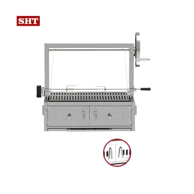 Profession Service Large BBQ Grill Charcoal Barbecue Grill
