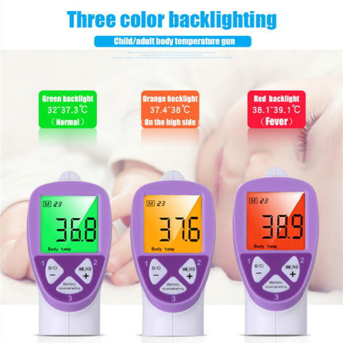 Voorhoofd Infraroodthermometer Kinderen Pistoolvorm