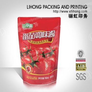 Stand Up Bag For Sauce