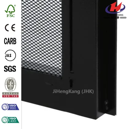 Lexington White Surface Mount Steel Security Door