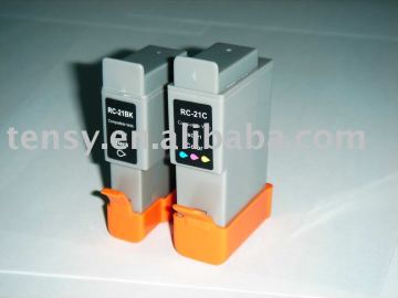 Compatible ink cartridge for BCI-21BK/BCI-21C refill ink cartridge