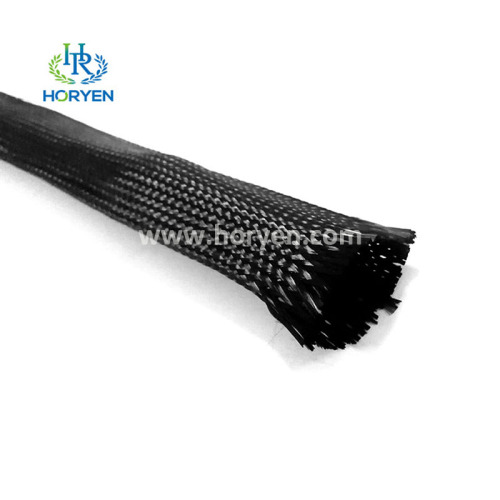 High quality sale carbon fiber braided cable sleeving