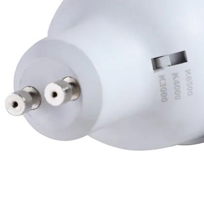 3CCT Dimmable GU10 Spotlight LED Bulb - 6W, No Flicker, 30/60 Degree Lens