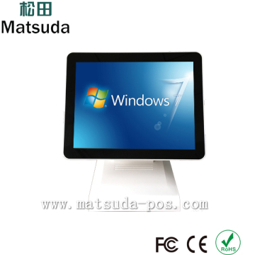 15 inch all in one touch screen restaurant pos terminals with free windows