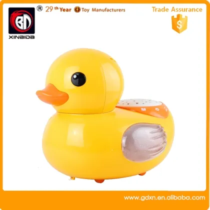 Yellow duck kids learning toy learning machine