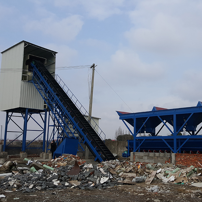 Fixed 90m3 Precast Small Concrete Batching Plant