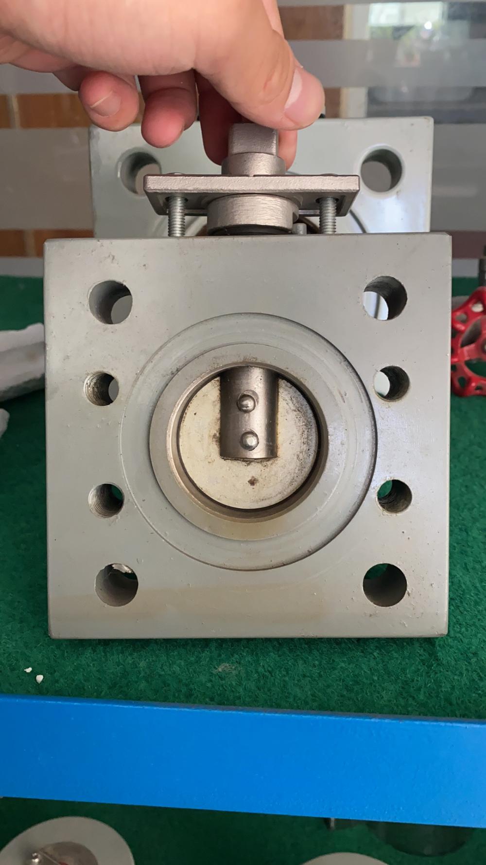 DN80 oil storage tank vacuum control butterfly valve