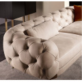 I-customize ang Nordic light high-grade villa living sofa