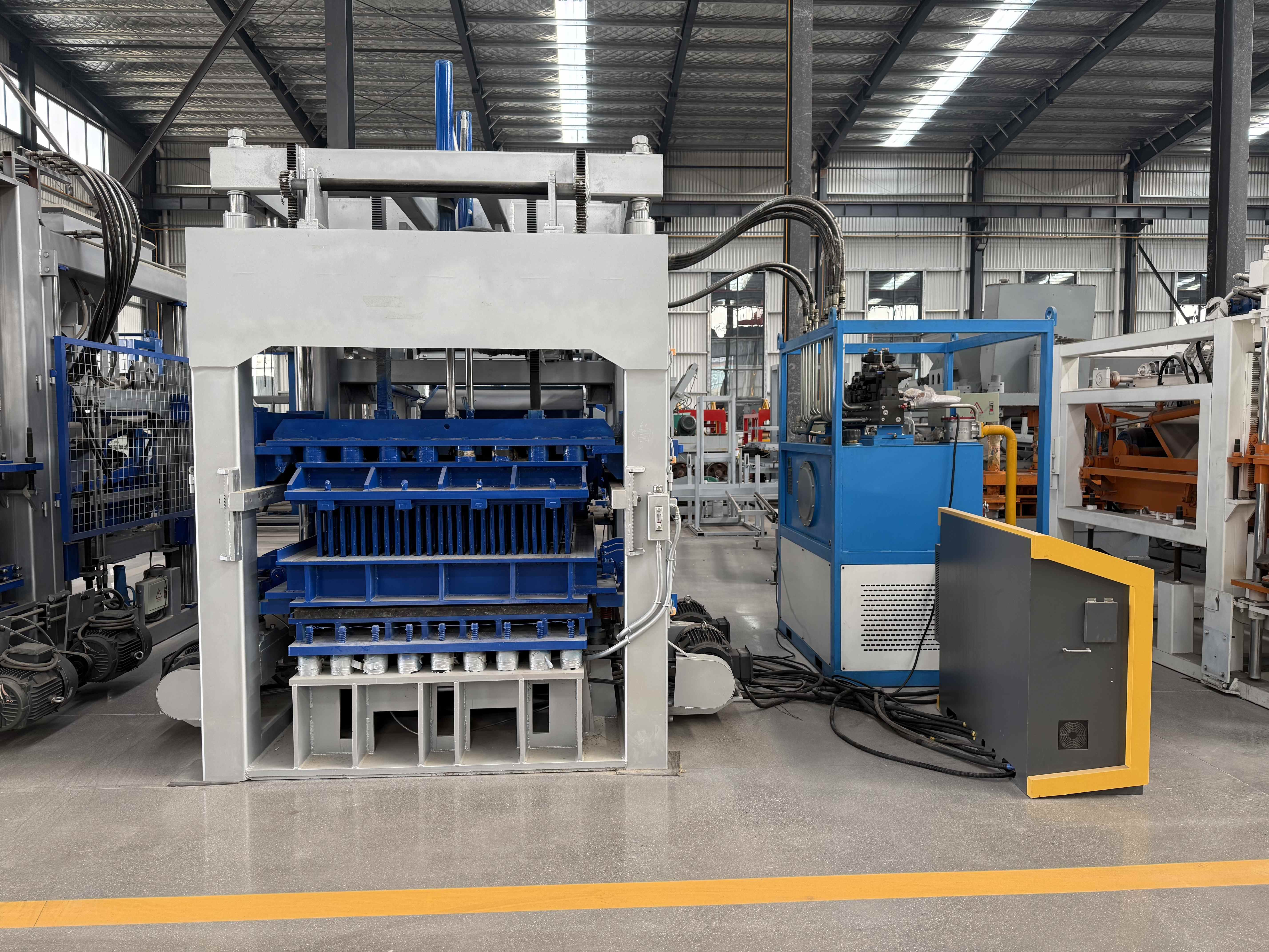 Высокая точность вывода большая кирпичная машина