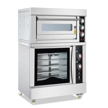 Single Deck 2 Trays Electric Oven for Commercial Bakery with Bread Fermentation