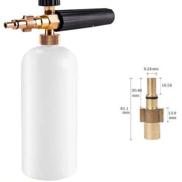 Pressure Washer Soap Injector Foam Cannon for Cleaning Kits