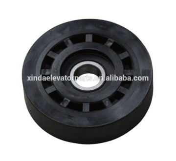Roda passo 100 x 25 rolamento 6204 para peça de reposição de escada rolante