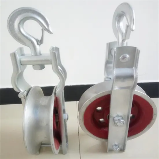 Small Hanging Type Cable Block and Tackle