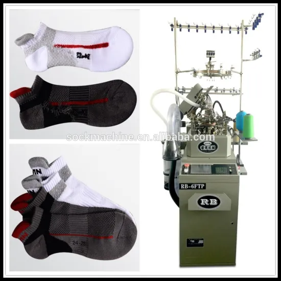RB-6FTP Dual-use Terry and Plain Sports Socks Machine