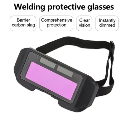 Anti-Glare Solar Auto-Dimming Welder Goggles