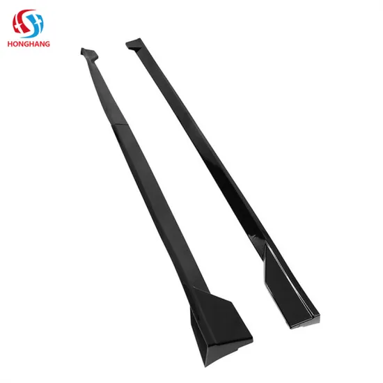 Gloss Black Side Splitter Lip Side Skirts for Toyota Camry by Honghang Factory