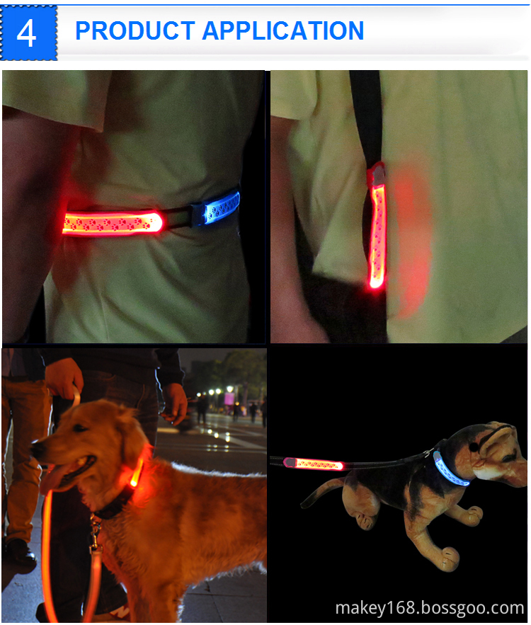 Safety Light For Dog Collar