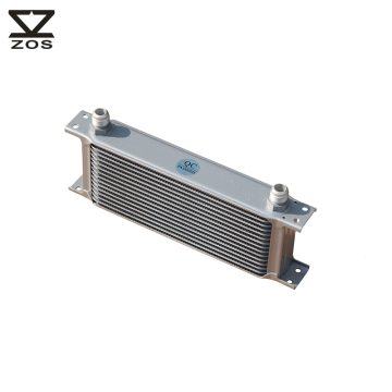 Universal 15 Row AN10 Aluminium British Type Type Type Racing Oil Cooler