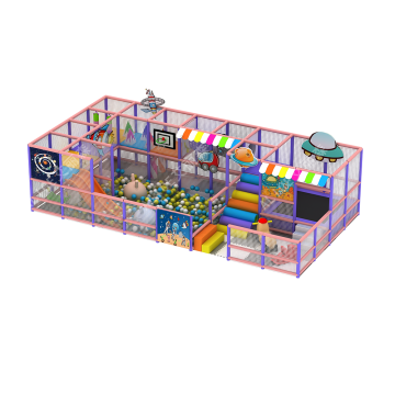 Kindermöbel und Spielausrüstung: Kombinieren Sie Indoor -Spielplätze, Ballpools, Folien und Bohrstationen in einer umfassenden Softwarelösung
