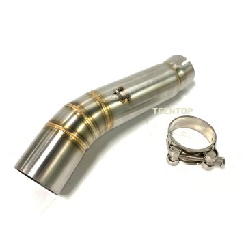 Tenere 700 Exhaust Middle Pipe and Connectors for 2019-2022 Models: Slip-On Solutions